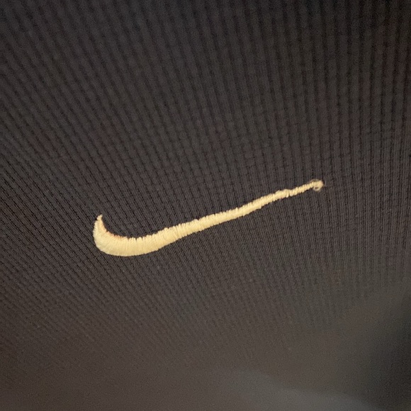 Nike men’s large dri-fit polo. Great condition.  No flaws.  Navy color - Picture 2 of 6